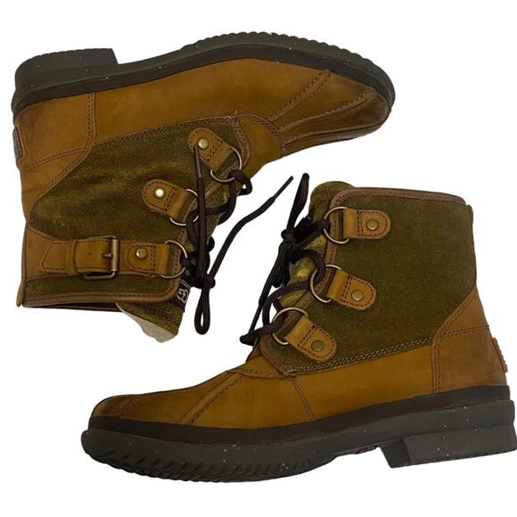 Ugg Australia Cecile (Chestnut) Size 6 / 37 (EU) Waterproof Boots Duck Boots - Picture 2 of 16